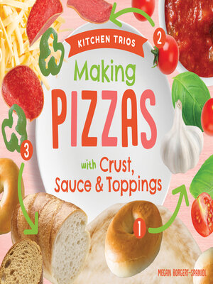 cover image of Making Pizzas with Crust, Sauce & Toppings